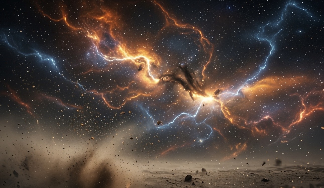Bullsprint astronaut breaking through the digital atmosphere